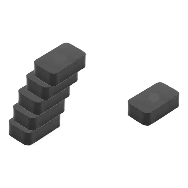 20 Imanes Ferrita 20mm X 11mm X 4.2mm Rectangular