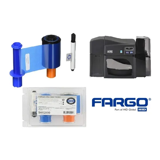 Cinta Fargo 45200  Impresora Carnet Dtc4500 Color 500 Image 