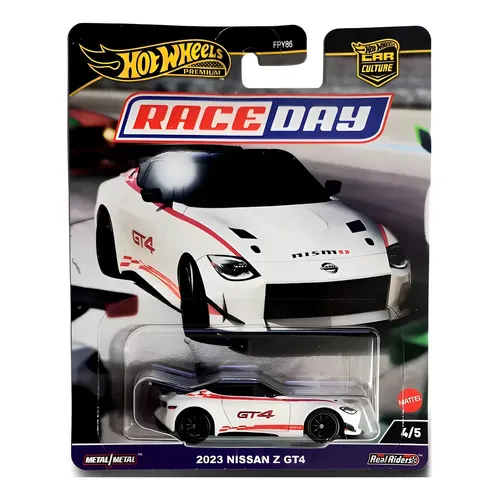 Carrinho Colecionável Hot Wheels Premium Nissan Z GT4 Escala 1:64