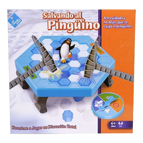 Juego De Mesa Salvando Al Pingüino Polo El Duende Azul Full