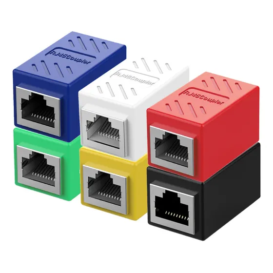 Cabeça Direta De Rede Vermelha - Rede Blindada Rj45 Cat6