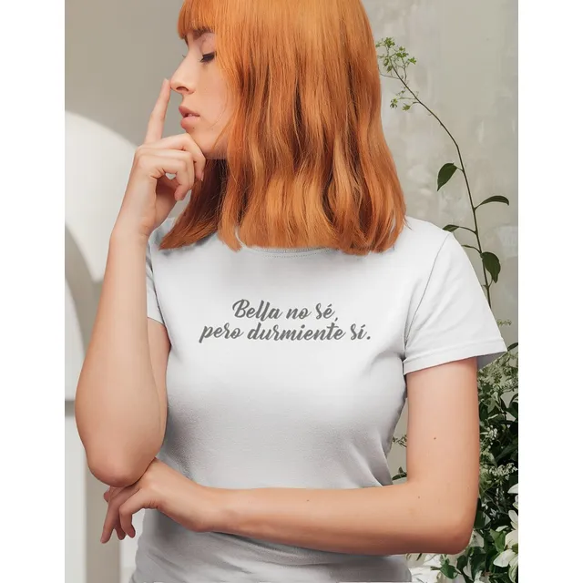 Remera Bella No Sé Pero Durmiente Sí Dr. Remerosky 
