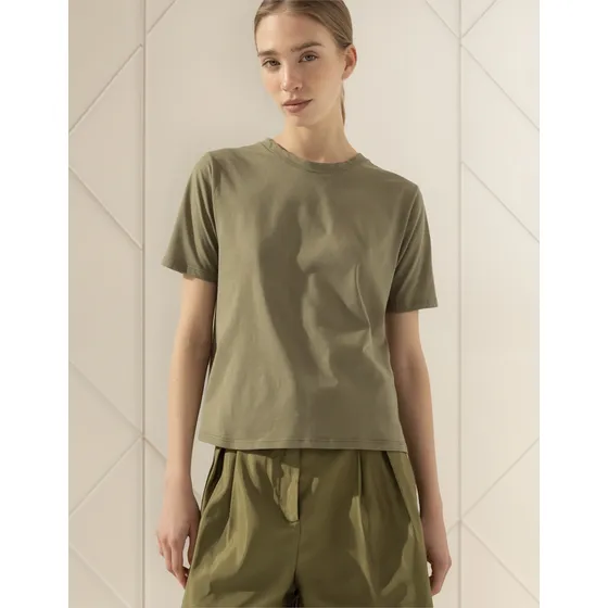 Remera Jazmín Chebar Verde Nueva Talle 1