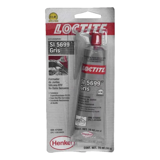 Silicona Loctite 70 Gris Automotriz (ultra Grey) (475944