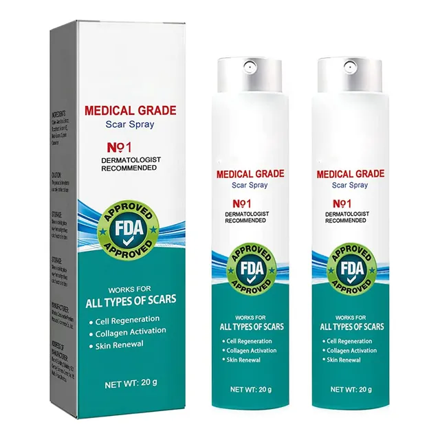 Spray Para Eliminar Cicatrices De Grado Médico, Tratamiento