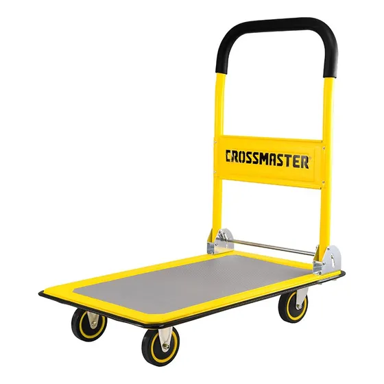 Carro Carrito Plataforma Hasta 150 Kg Acero Crossmaster 