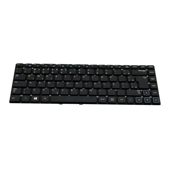 Teclado Para Notebook Samsung Np300e4a-ad1br / Ad5br Nova