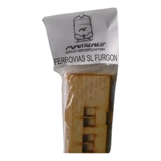 Nico Coche Servicio Local C/furg Kit Fibrofacil H0 (mnt  70)