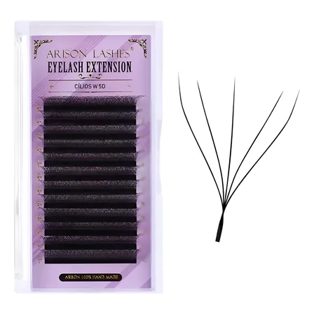 Cílios 5d W Arison Lashes Volume Egípcio Mix Curvatura D