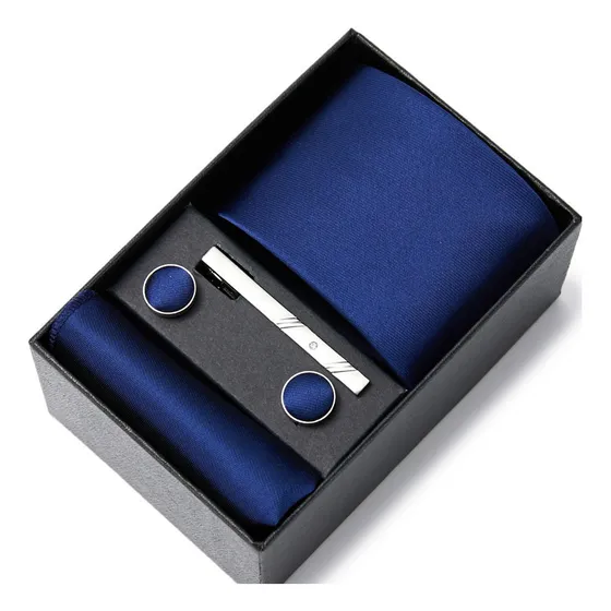 Juego De Hombr Corbata Clips De Corbata De Moño Gemelos