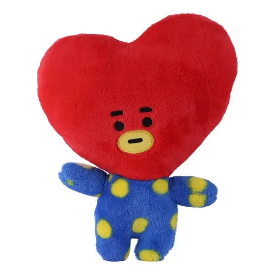 Miniso Peluche Bt21 Tata Felpa Rojo 28x20x40 Cm