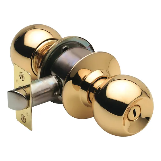 Cerradura Cilíndrica Pomo Yale Baño-dormitorio Bronce