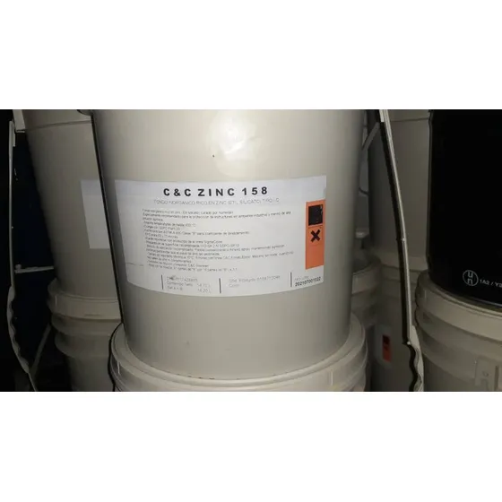 Zinc Inorganico C &coating Cuñete 5 Galones Dos Componentes