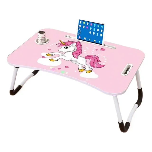 Mesa Portátil, Perezoso Escritorio De Computadora Plegable