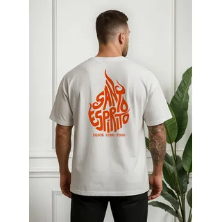 Camiseta Oversized Masculina CristĂŁ 100% AlgodĂŁo Camiseta Oversized Masculina CristĂŁ 100% AlgodĂŁo