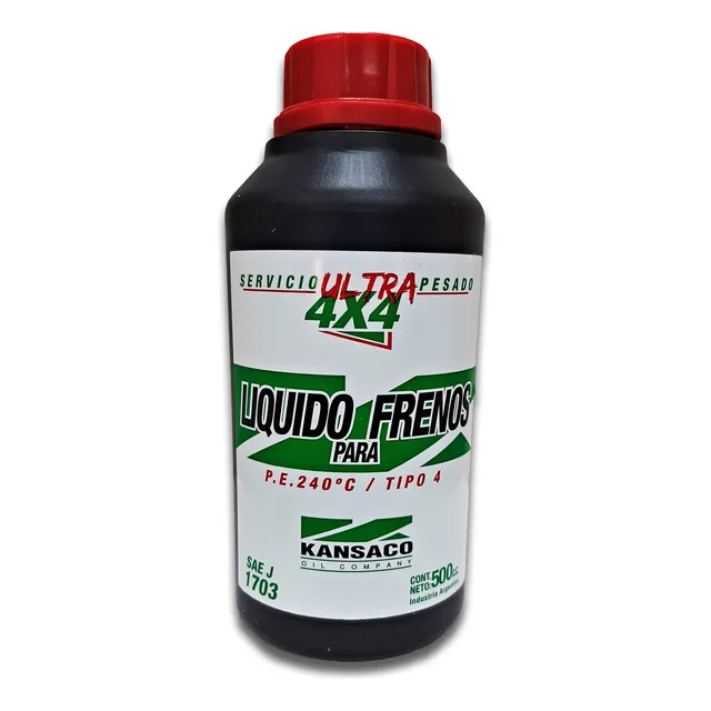 Kanfren Liquido De Freno Tipo 4  X 500cc Kansaco
