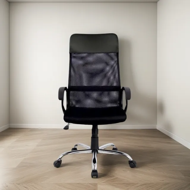 Silla Ejecutiva Escritorio Apoya Brazos Negra Xtech Qzy-2501