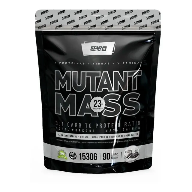 Mutant Mass Ganador De Masa Muscular Sabor Cookies and cream