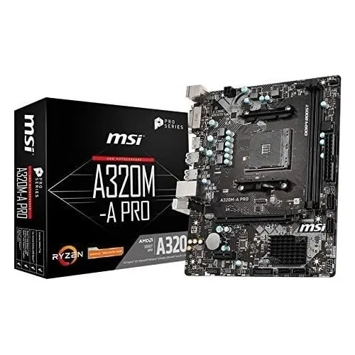 Msi Amd Proseries A320 1, 2 Y 3 Generación Con Compatible