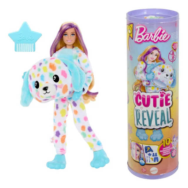 Barbie Cutie Reveal Muneca Serie De Ensueño Disfraz Dalmata