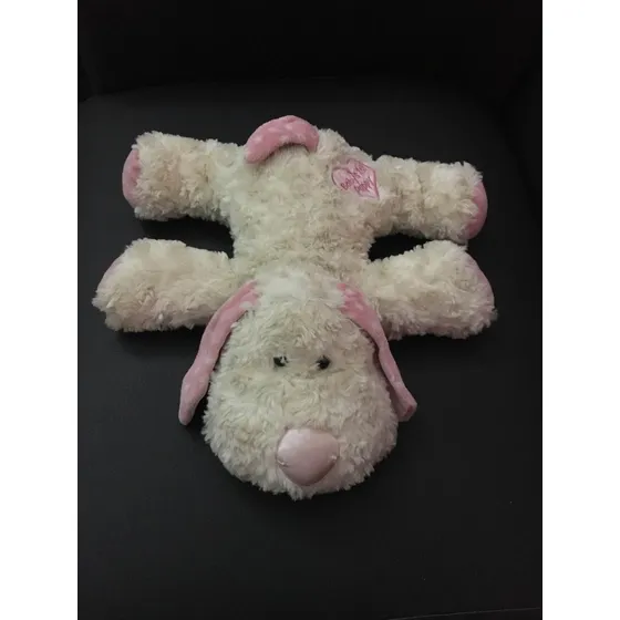 Perro De Peluche Rosado 35 Cm De Largo