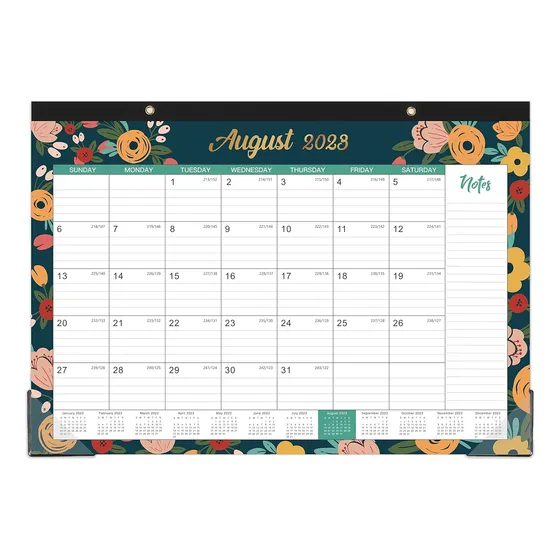 2023-2024 Calendario De Escritorio - 18 Calendario Mensua...