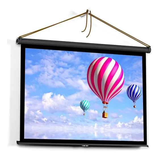 Pantalla Proyector Proyeccion Plegable 50  Para Cine Casa