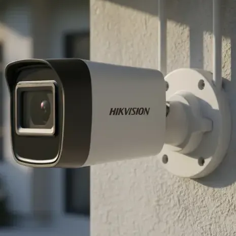Camara Hikvision Tubo Exterior Ds-2ce16h0t-itpf 5mp Ir 20m Blanco | Cuotas sin interés