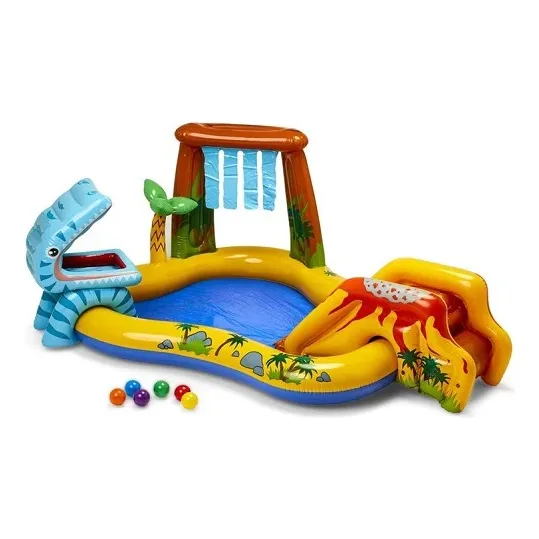 Inflable Intex Wet Set Collection Dino Play Center Para Niño