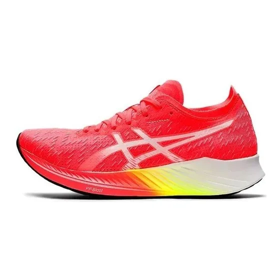 Tênis Asics Magic Speed Coral White Feminino Original