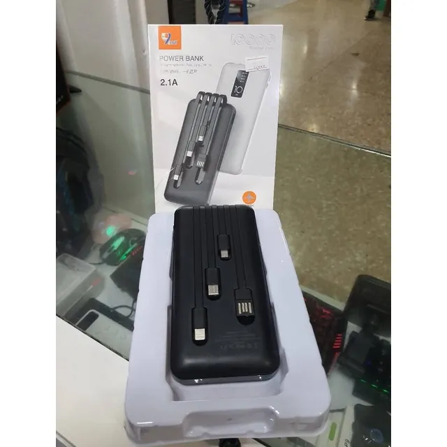 Batería Recargable De 1000 Mah, Incluye Cables De Carga