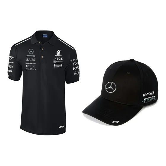 Mercedes Benz F1 Polo Y Gorra N Temporada