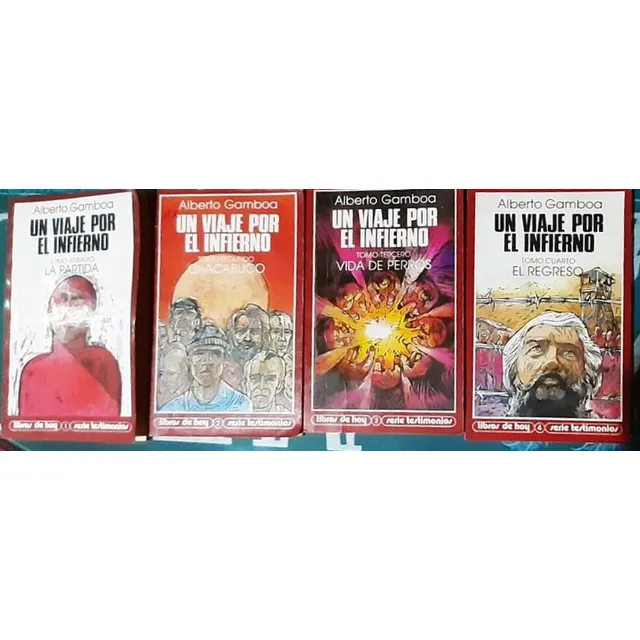 Libro Un Viaje Por El Infierno Completo  4 Tomos