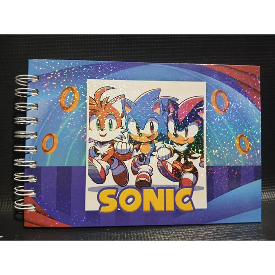 Livro De Colorir 14,5x21cm - 48 Fls - Sonic