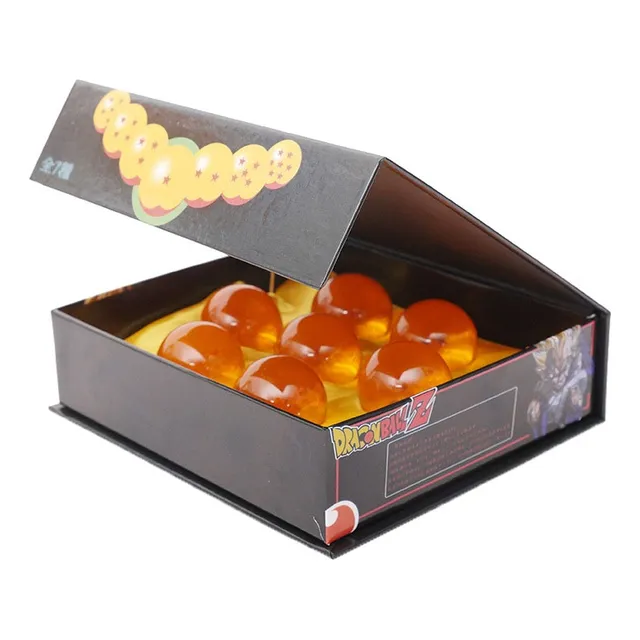 7 Esferas Del Dragón Ball Z Shenlong Figura Colección Deseos