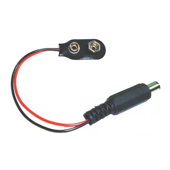 3x Conectores Adaptador Para Bateria 9v P4 Para Arduino