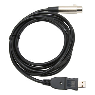 Cable De Micrófono Usb Macho A Xlr Hembra Mic Link Cable De Micrófono Usb Macho A Xlr Hembra Mic Link