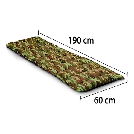 Colchonete Acampamento Fácil Transporte Imediato Cor Camuflado Localização Do Zíper N/a