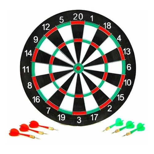 Tablero De Dardos 2 En 1 Drb® (38 Cm) - Tiro Al Blanco
