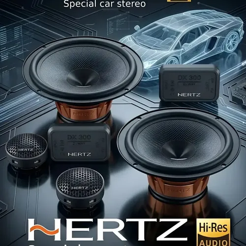 Alto Falante Kit Duas Vias 6 Pol Hertz Dpk 165.3 Ed Limitada
