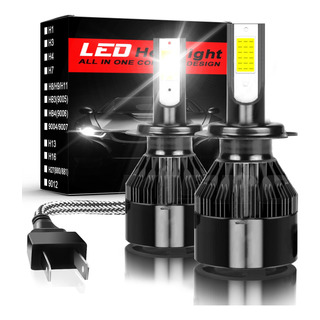 Focos Led H7 Para Volkswagen Jetta Clásico Mk4 Con Led Alto/ Focos Led H7 Para Volkswagen Jetta Clásico Mk4 Con Led Alto/