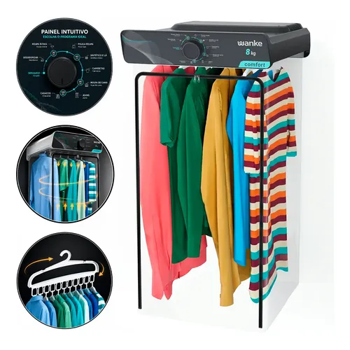 Portable Dryer Machine For Laundry Clothes Folding Quick