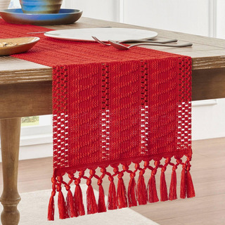Camino De Mesa Zeemart Estilo Bohemio De Macrame Camino De Mesa Zeemart Estilo Bohemio De Macrame