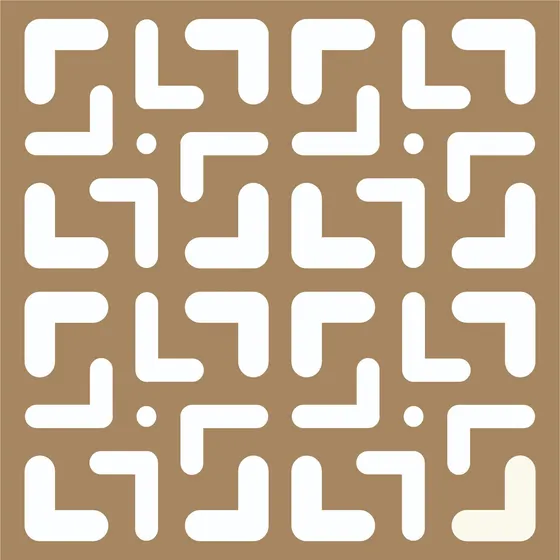 Kit 39 Módulos Placas Vazadas 20x20cm Mdf Ambientes Aplique