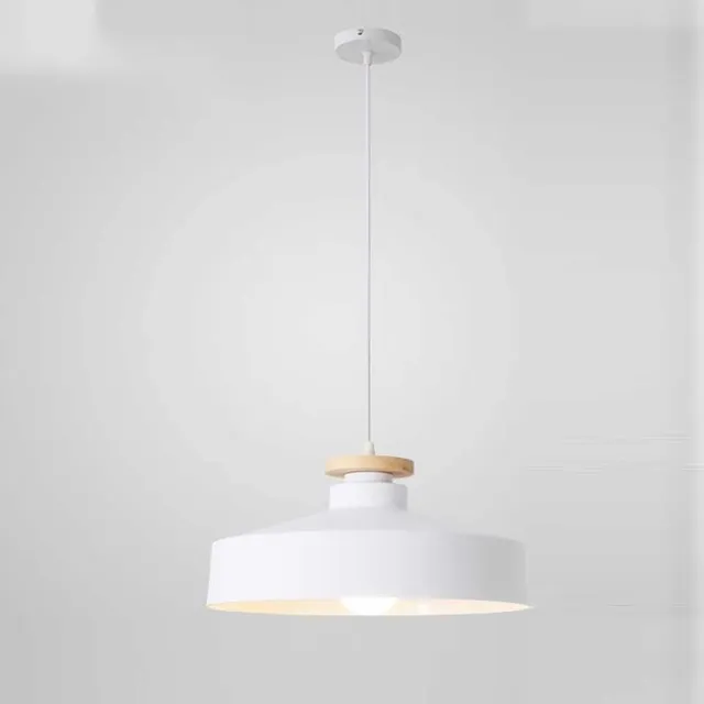 Lámpara Colgante Estilo Nordico Blanco E27