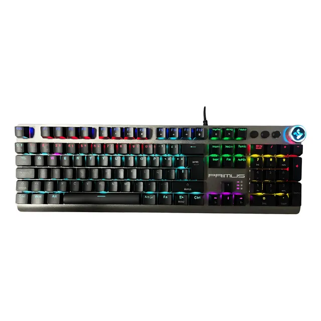 Teclado Gamer Mecánico Primus Red Led Ballista91t Usb