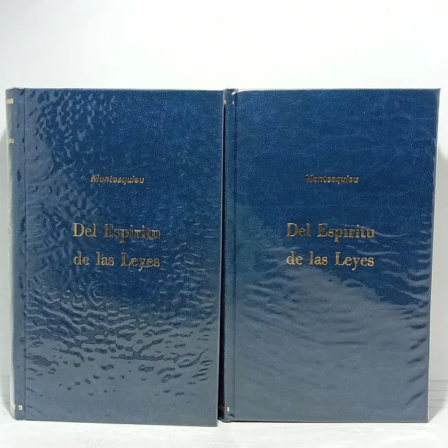 Del Espiritu De Las Leyes - Montesquieu - Filosofia - 2 Tomo