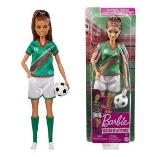 Boneca Barbie Profissões Jogadora De Futebol Morena - Mattel Boneca Barbie Profissões Jogadora De Futebol Morena - Mattel