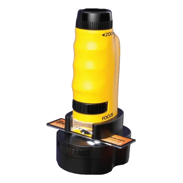 Microscopio Microdiscober De Mano Techkids Con Luz