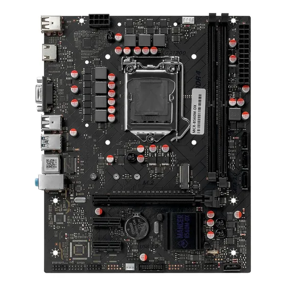 Placa Mae Mancer B560m-dx Ddr4 Lga 1200 M-atx Chipset B560
